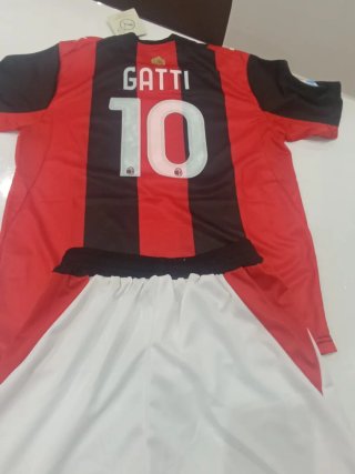 Completo bambino Milan (maglia e pantaloncini)
