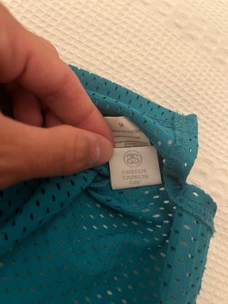 Canotta Stüssy Tg. M Verde Acqua e Viola