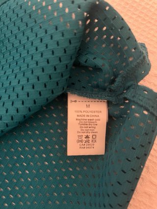 Canotta Stüssy Tg. M Verde Acqua e Viola
