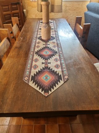 Mesa de txoko de madera