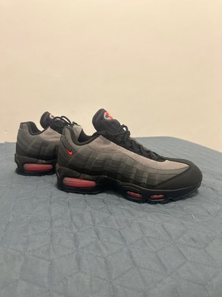 Nike Air Max 95 Zapatillas Grises Rojas