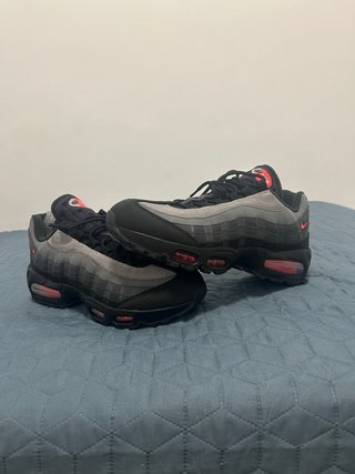 Nike Air Max 95 Zapatillas Grises Rojas