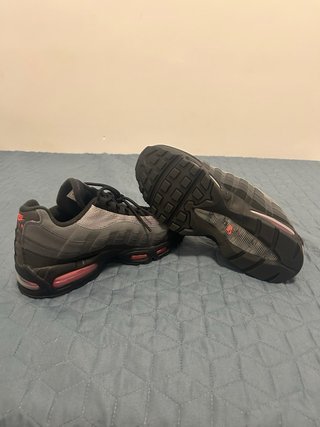 Nike Air Max 95 Zapatillas Grises Rojas