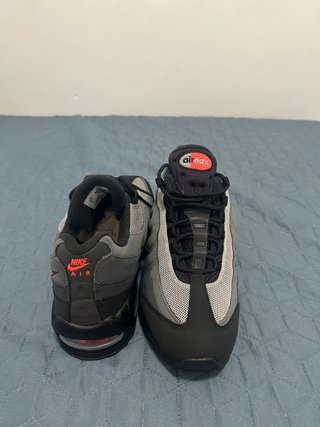 Nike Air Max 95 Zapatillas Grises Rojas