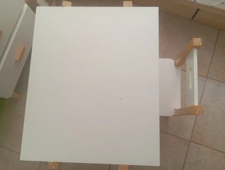 Escritorio y silla infantil madera Sklum