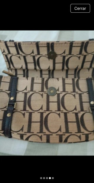 Bolso de mano CH Beige