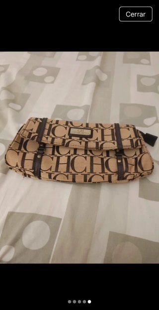 Bolso de mano CH Beige