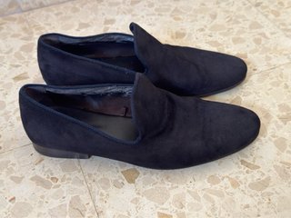Zapatos de vestir Zara azul oscuro para hombre