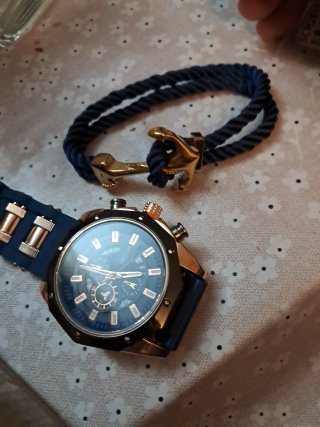 Conjunto Marinero Caballero Reloj y Pulsera