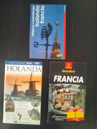 Guías de viajes Holanda/Bélgica/Luxemburgo/Francia