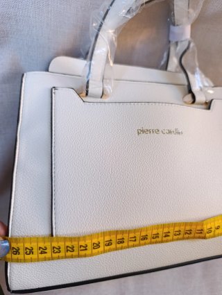Borsa Pierre Cardin bianca