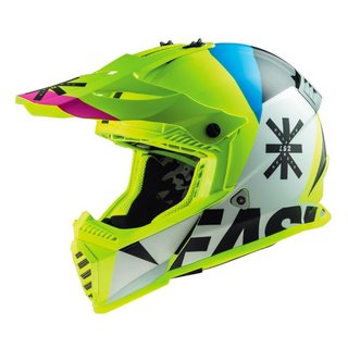 Casco Motocross LS2 MX437 Fast Evo Heavy | NUEVO