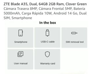 ZTE Blade A35 Verde