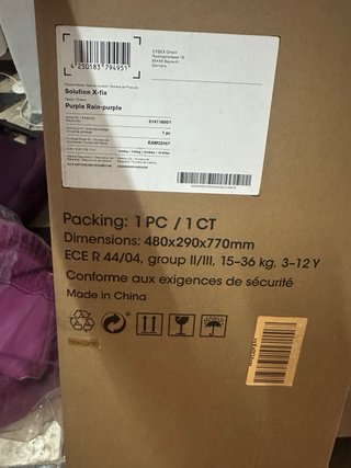 2 Sillas Coche Cybex Grupo II/III