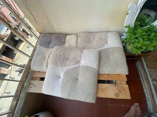 Palets y cojines para exterior