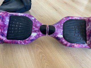 Hoverboard Galaxia Morado con Bluetooth + cargador