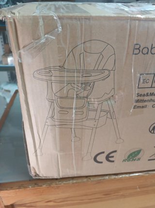 Silla de bebé alta