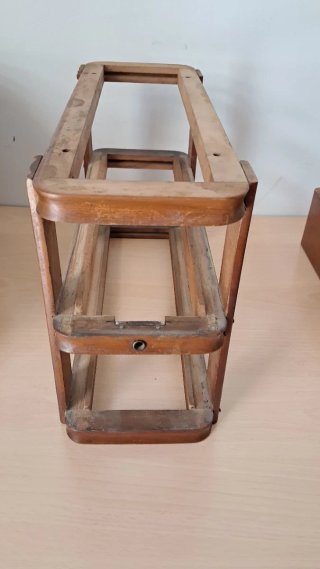 Cajoneras antiguas para máquina de coser Singer