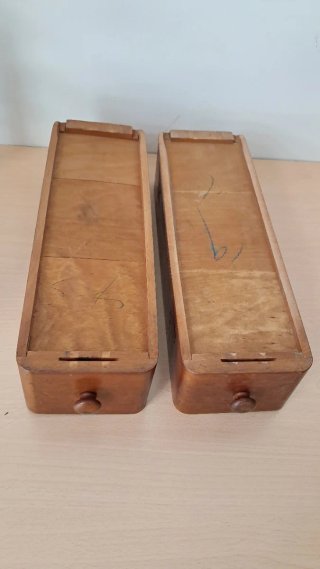 Cajoneras antiguas para máquina de coser Singer