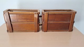 Cajoneras antiguas para máquina de coser Singer