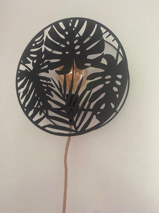 Lámpara de pared Maison du Monde hojas