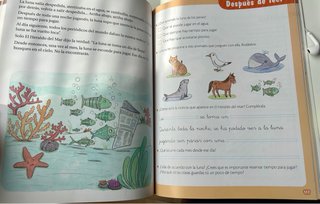 Ensalada de letras 2, Primaria lecturas