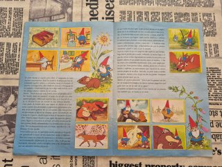 Album cromos David el Gnomo DANONE
