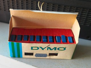 Cintas Dymo Antiguas Recambios