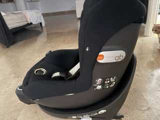 Silla de coche para bebé negra