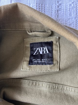 Chaqueta Zara Verde Talla L