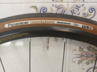 Ruedas Mavic Gravel preparadas para rodar