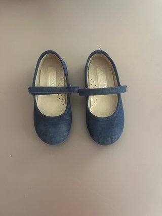 Merceditas niña azul