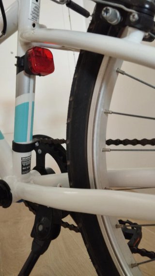 Bicicleta de Montaña BTWIN Blanca