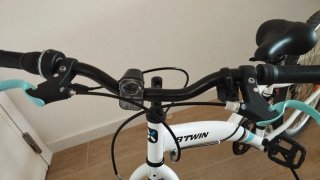 Bicicleta de Montaña BTWIN Blanca