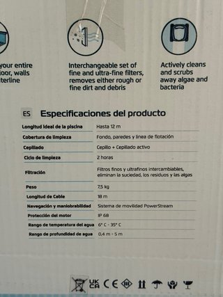 Robot para piscinas