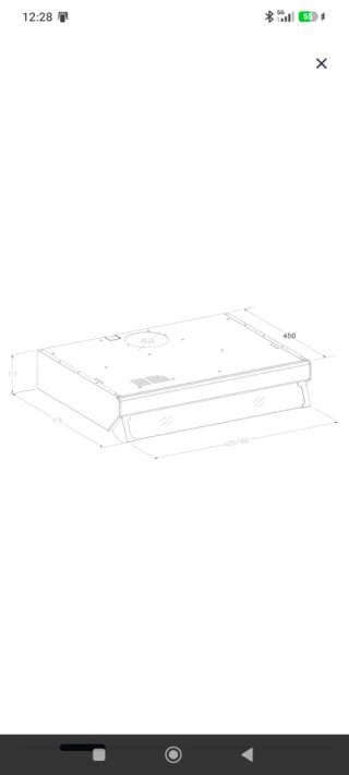 Campana Extractora Apelson 60cm