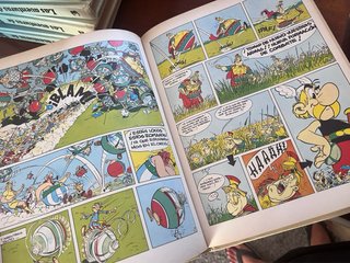 Coleccion de Asterix y Obelix 1 al 7