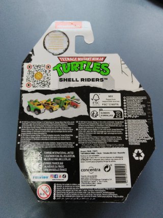 Pack 4 Coches TMNT Shell Riders Tortugas Ninja