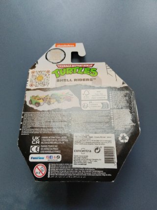 Pack 4 Coches TMNT Shell Riders Tortugas Ninja