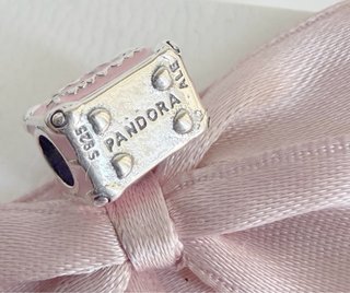 Pandora Charm Maleta Rosa Love Travels