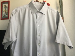 Camisa de vestir gris talla XL
