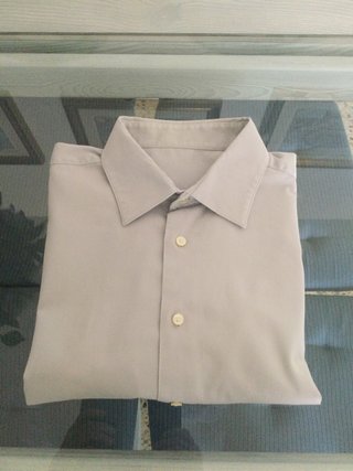 Camisa de vestir gris talla XL