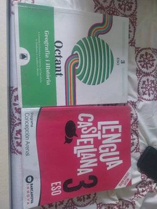 Libros de 3° de ESO Instituto Ramon Berenguer IV