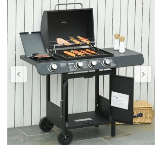 Barbacoa de gas Leroy Merlin 3 quemadores