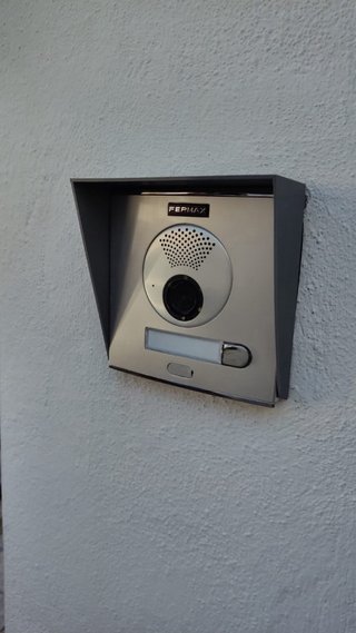 Visera videoportero Fermax Negra