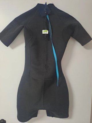 Neopreno Olaian Surf Corto Negro Talla XS