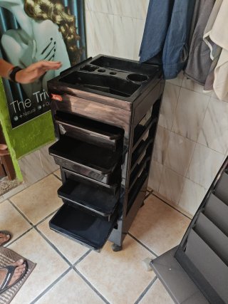 Carrito peluquería 5 cajones