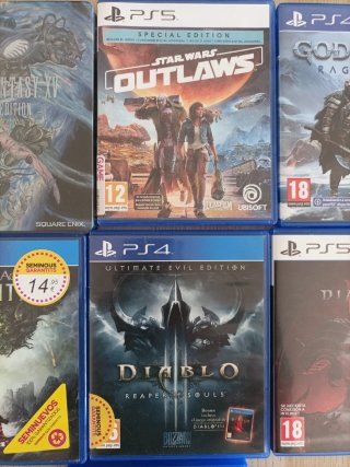 Lote Juegos PS4/PS5: God of War, Diablo, etc.