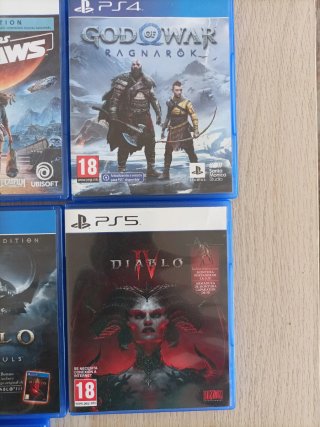 Lote Juegos PS4/PS5: God of War, Diablo, etc.