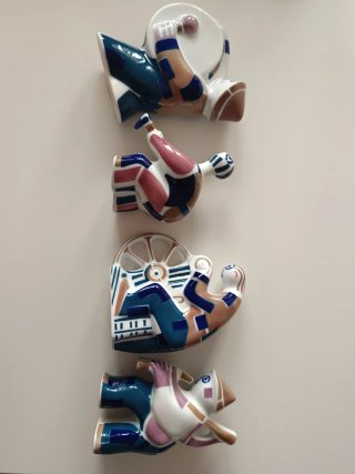 Figuras Sargadelos Porcelana Multicolor